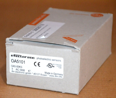 ifm efector 200 OA5101 OAS-OOKG Lichtschranke Sensor  NEU NEW OVP