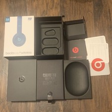 2019 Beats by Dr Dre Solo 3 Wireless Headphones Pop Blue OEM BOX ONLY w/Inserts