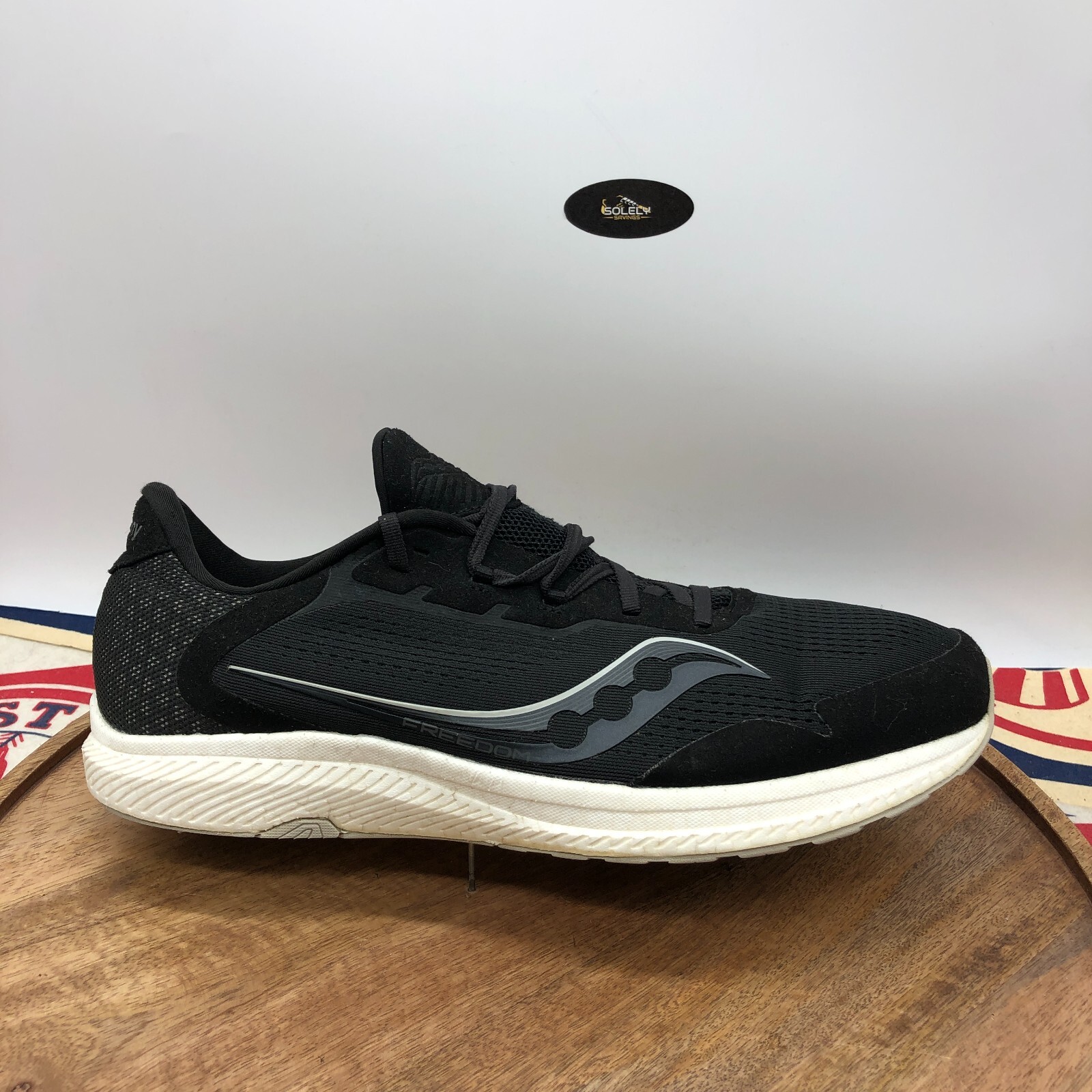 SAOLA Scarpe da corsa Saucony Freedom 4 S20617 45 nere bianche taglia 12 5