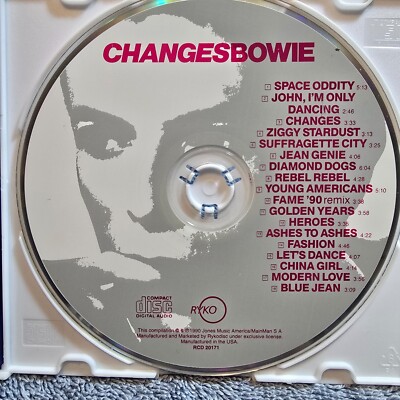 David Bowie : ChangesBowie - Audio music CD (DISC ONLY) Changes, let's dance