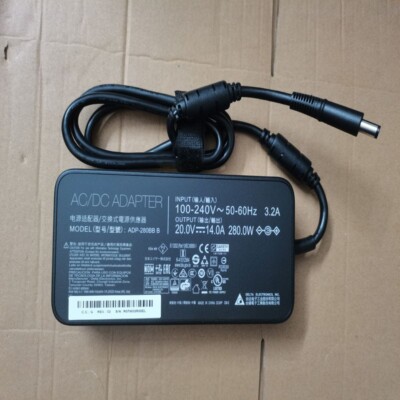 For MSI GE75 Raider 10SFS RTX2070 Delta 20V 14A ADP-280BB B 7.4mm 280W Original