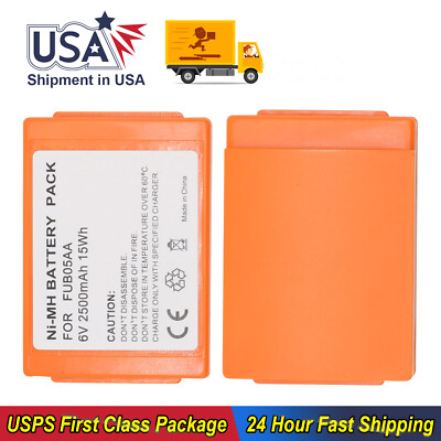 2500mAh BA225030 6V Ni-MH Battery For HBC Crane Remote Pump Truck Battery