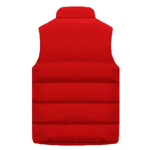 Men Fashion Zip Up Warmer Gilet Waistcoat Winter Warm Puffer Quilted Vest Jacket - Picture 9 of 15