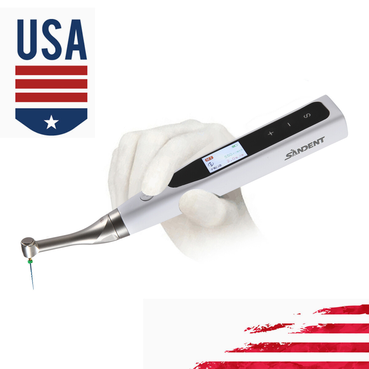 f/ Woodpeck EndoMatic Cordless Endo Motor W/Apex Locator
