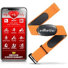 Heart Rate Monitor Strap for Garmin, Apple, Android, ANT and Most Bluetooth 4.0