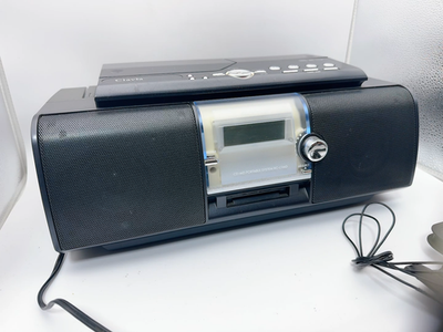 VICTOR JVC Clavia RC-L1MD-B CD MD Player Portable Boombox Black