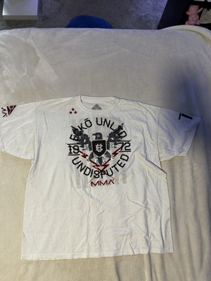 NWOT Men s Ecko Unltd MMA White Short Sleeve Size 2XL Graphic Print T-Shirt