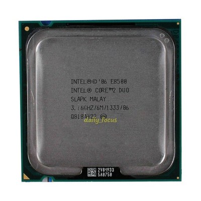  Core 2 Duo E8500 3.16GHz SLB9K AT80570PJ0876M Processor LGA775 CPU 1333MHz #hj