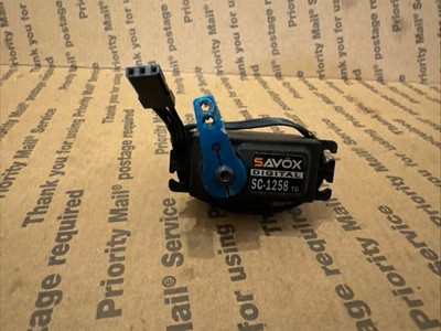 Savox SC-1258TG Black Edition Standard Digital ''High Speed'' Titanium Gear Servo