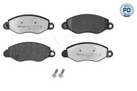 Bremsbelagsatz, Scheibenbremse MEYLE-PD: Advanced Performance A 025 234 3418/PD