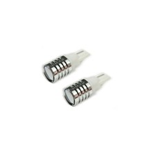Oracle Tail Light Bulb - Universal T10 3w Cree Led Bulbs Pair - Cool White