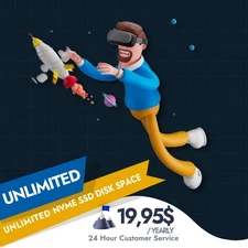 Reliable and affordable hosting 1 Year DirectAdmin Unlimited NVMe SSD FREE SSL