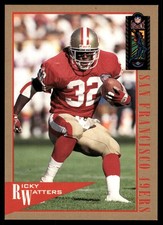 Ricky Watters 1995 Classic NFL Experience Super Bowl XXIX #2 49ers NFL READ