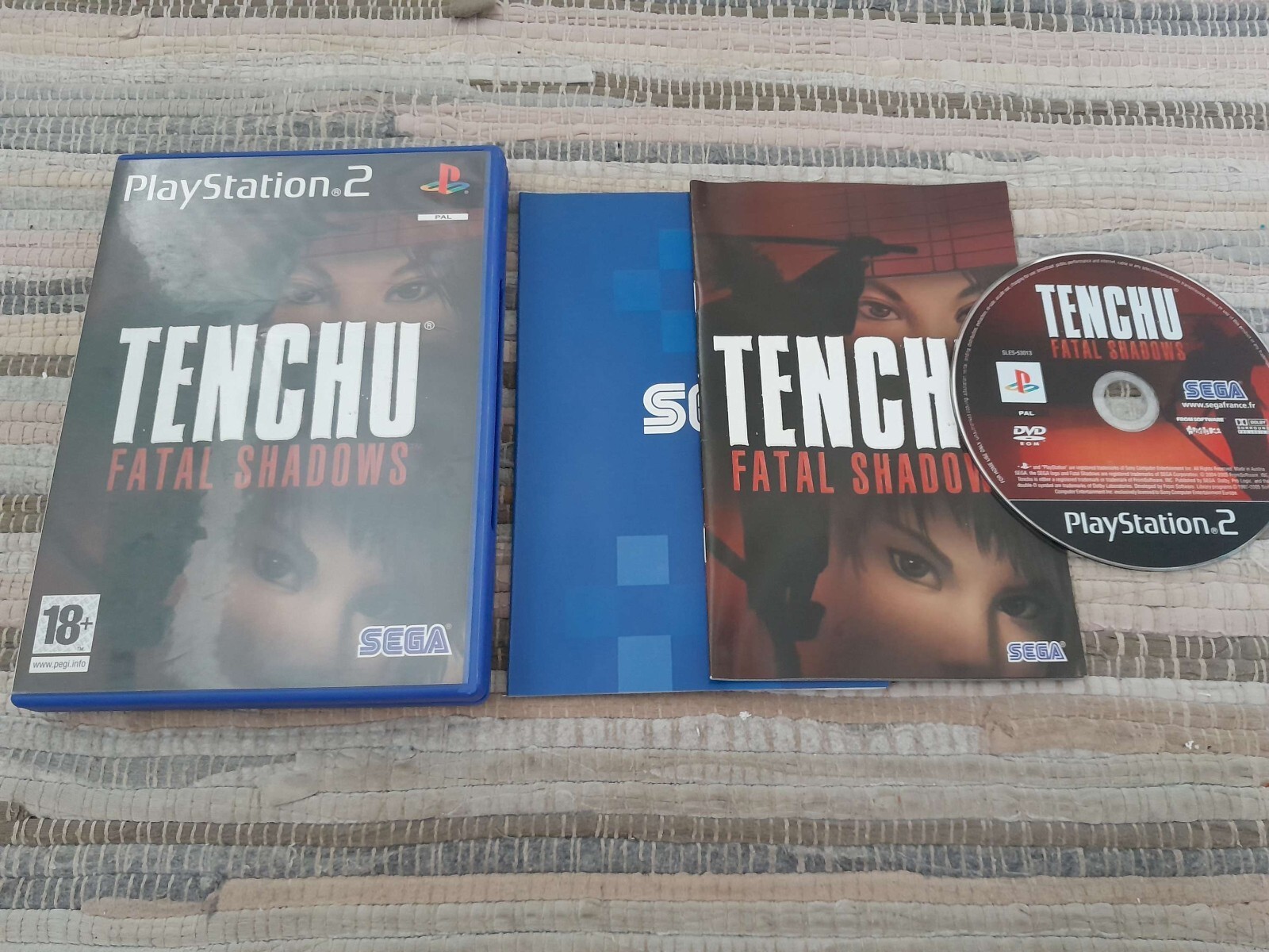 ## Jeu PS2 Tenchu Fatal Shadows SONY PLAYSTATION 2 complet EUR PROMO