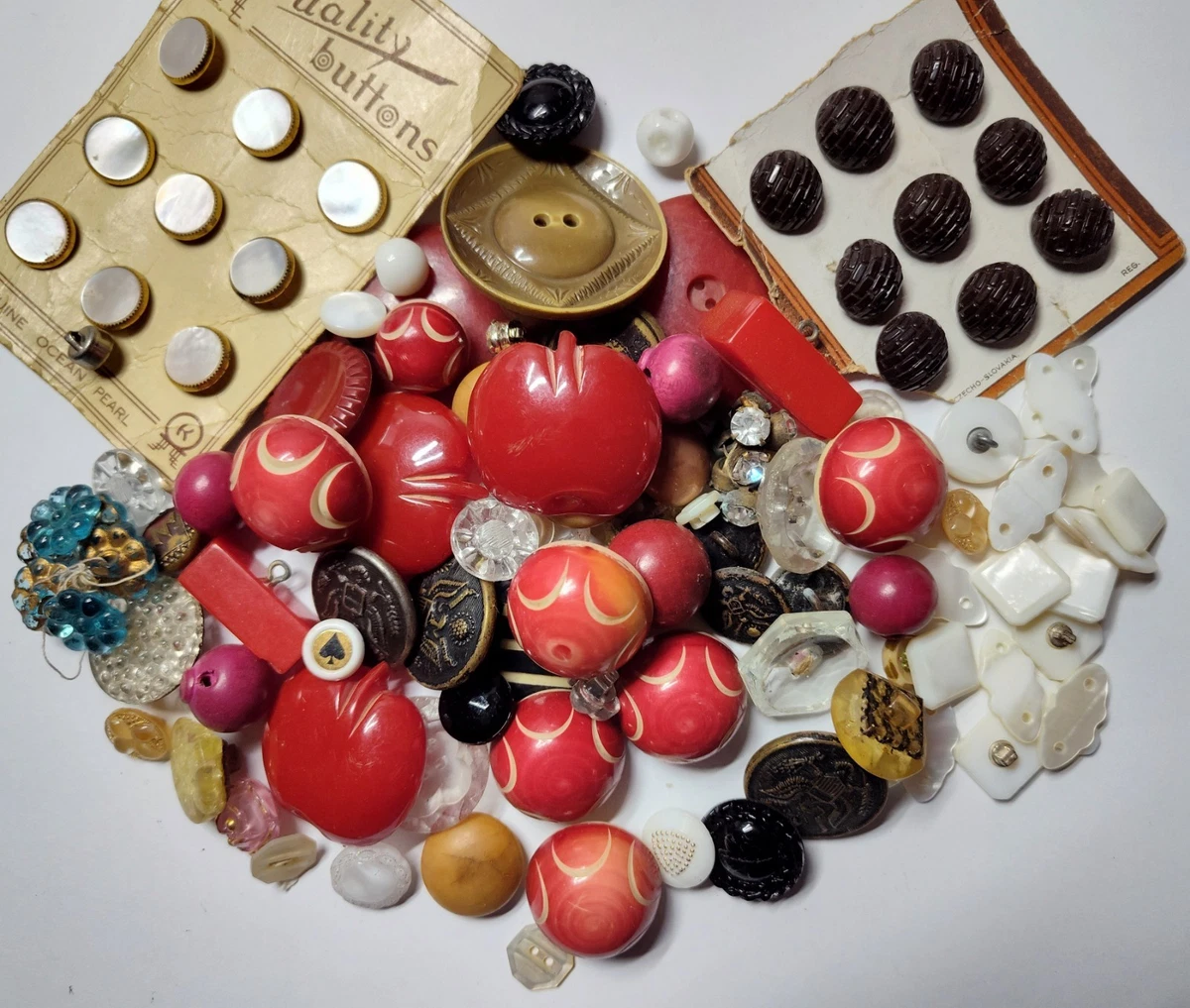レトロボタン（89） Vintage Original Antique Sewing Buttons for sale | eBay
