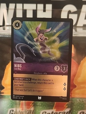 Nibs - Lost Boy 48/204 Whispers in the Well Cold Foil 