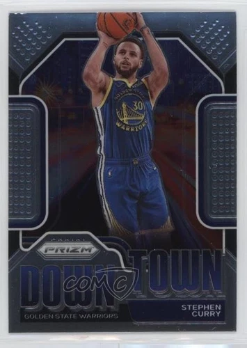 2020-21 Panini Prizm Downtown Bound Stephen Curry #9