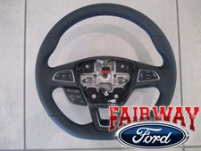 16 Thru 18 Focus St Oem Ford Heated Steering Wheel W Blue Stitching - Rs Model