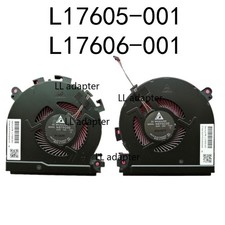 CPU GPU Cooling Fan For HP Spectre X360 15-CH 15-CH011dx L17605-001 L17606-001