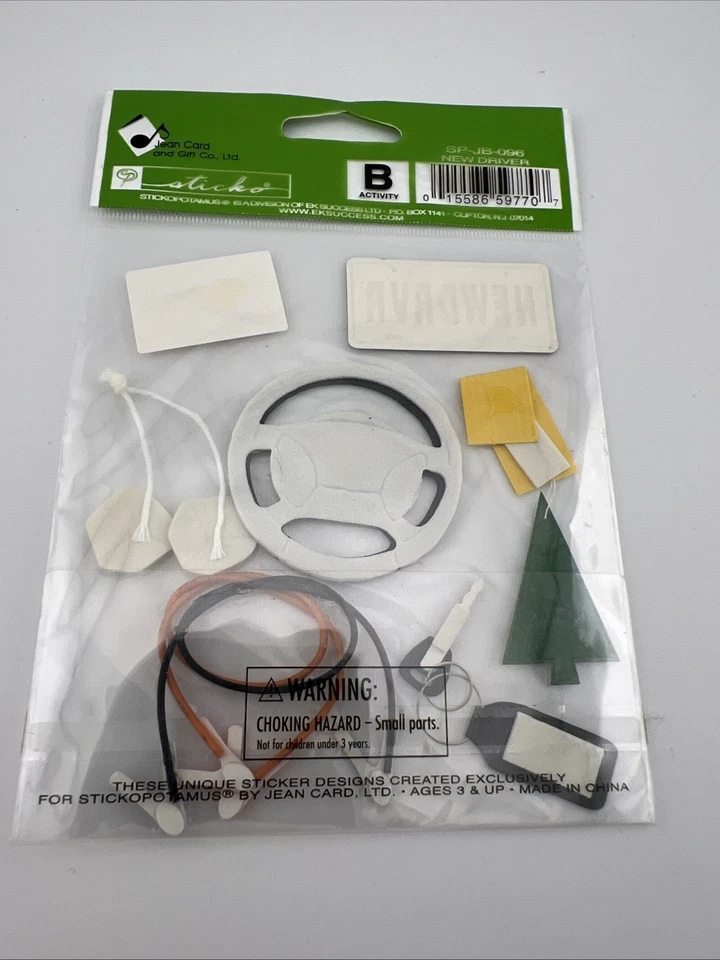 Jolees Boutique Nuevo Driver Pegatinas Dimensionales SP-JB-096 Retirado Nuevo Foto 2 de 3