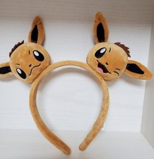 Pokemon Eevee Head Hair Band Accessories Party Kids Cosplay Anime Costume