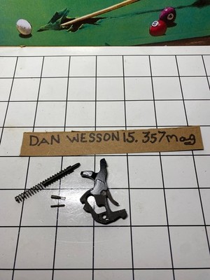 Dan Wesson 15 ,357 mag hammer assembly.Main spring guide& more