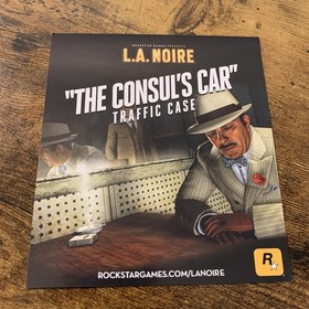 L.A. Noire Sony PlayStation 3 PS3 Video Game Complete Manual Rockstar M Rated