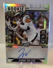2024 Panini Contenders Optic - Rookie Ticket Autographs Johnny Wilson Eagles