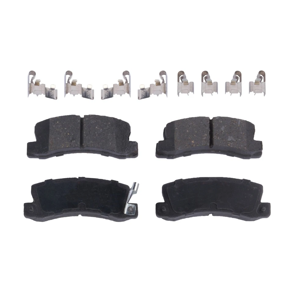 Juego de pastillas de freno delanteras y traseras de cerámica para Toyota Camry 1988-1991 con freno de disco trasero Foto 2 de 4