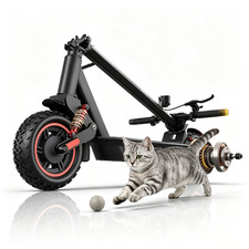 Adult Electric Scooter 10'' Long Range Folding E-Scooter Urban Commuter Used