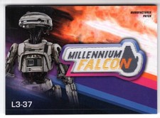 Solo A Star Wars Story Patch Karte MP-LH L3-37