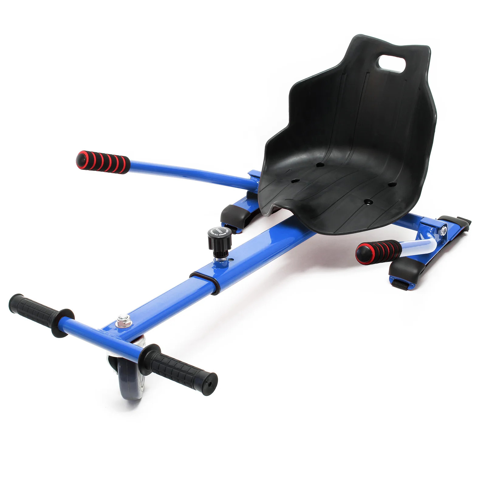 Siège de scooter kart bleu Hel pour hoverboards de taille 6.5 à 10 pouces