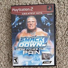 THQ WWE SmackDown! Here Comes the Pain Greatest Hits PS2 T NTSC-U/C Manual