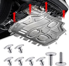8PCS Engine Splash Shield Hardware Kit, Lower Cover Pin -8PCS
