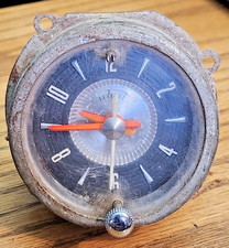 Oem 1956 Ford Fairlane Customline Mainline Dash Clock 12v Core