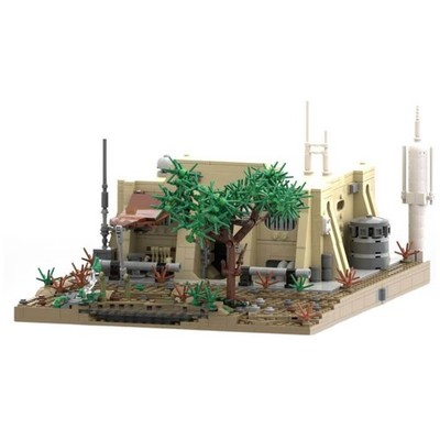 Mocs Bricks Sets Cottage from Film 1630 Pieces Building Toys Kits MOC-153678
