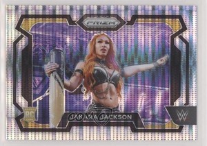 2024 Panini Prizm WWE Pulsar Prizm /499 Jakara Jackson #12 Rookie RC