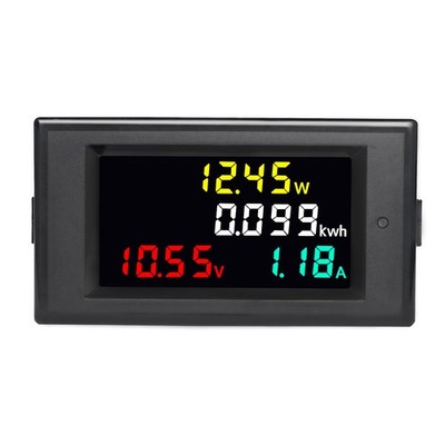 DC7V-20V 14-600V Voltage Current Power Electricity Meter intelligent LCD Display