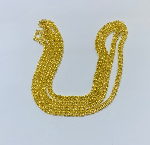 24K Solid Yellow Gold Handmade Cuban Miami Link Chain Necklace 67.15GM30.Inches - Picture 7 of 9