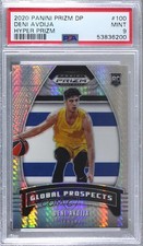 2020 Panini Prizm Draft Picks Global Prospects Hyper Deni Avdija PSA 9 MINT 5w7