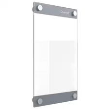 Quartet Gi1117 Dry Erase Board, Glass, 17 In, 11 In, No Frame Frame, White,