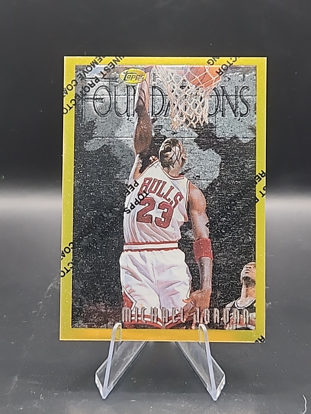 1996-97 Topps Finest - Rare Gold Michael Jordan #291