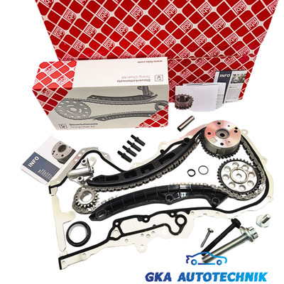 FEBI Steuerkettensatz + Teilesatz für VW GOLF 5 6 SEAT AUdI 1.4 TFSI TSI 1.6 FSI