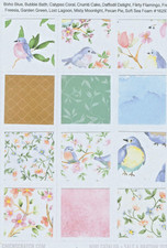 Retired Stampin' Up Flight  Airy 12" x 12" Double-Sided DSP