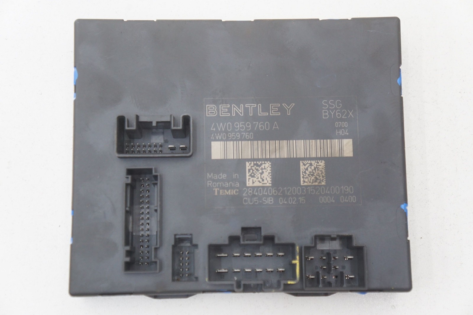 Front Left Or Right Seat Module 4W0959760A Bentley Continental Flying Spur 13-18