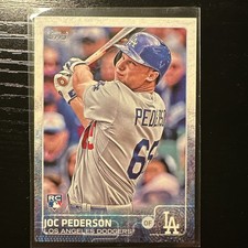 2015 Topps Series 1 #192 Joc Pederson Rookie Card RC