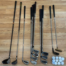 Mens RH Full Golf Clubs Set  - Various Brands - Woods/3-SW/Chipper/Putter