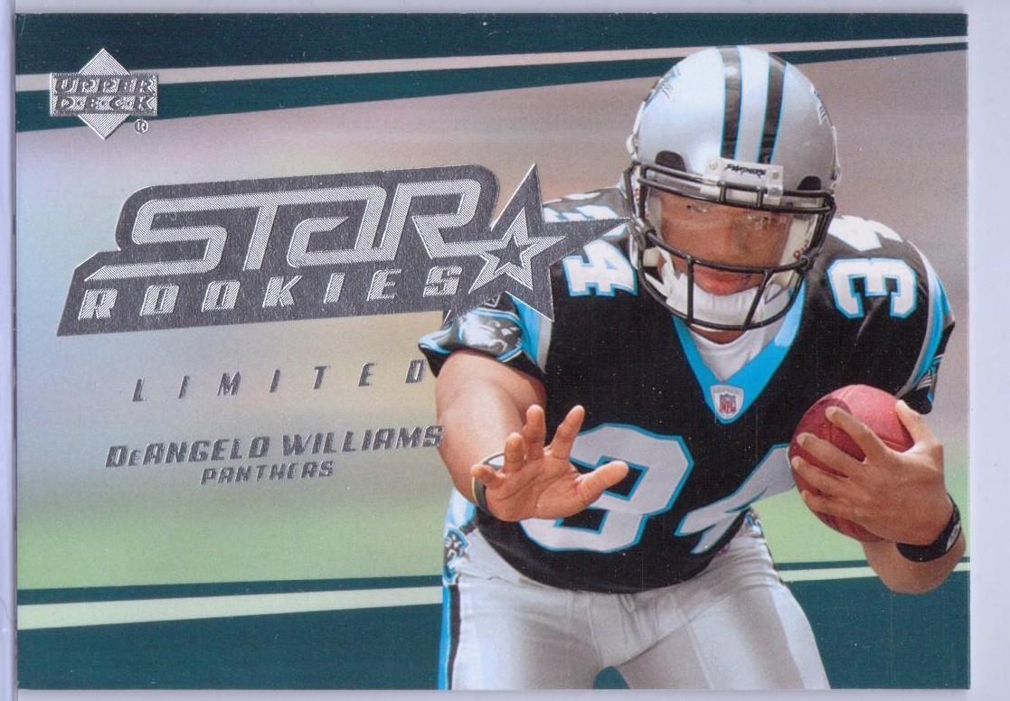 2006 Upper Deck #206 DeAngelo Williams RC - Carolina Panthers
