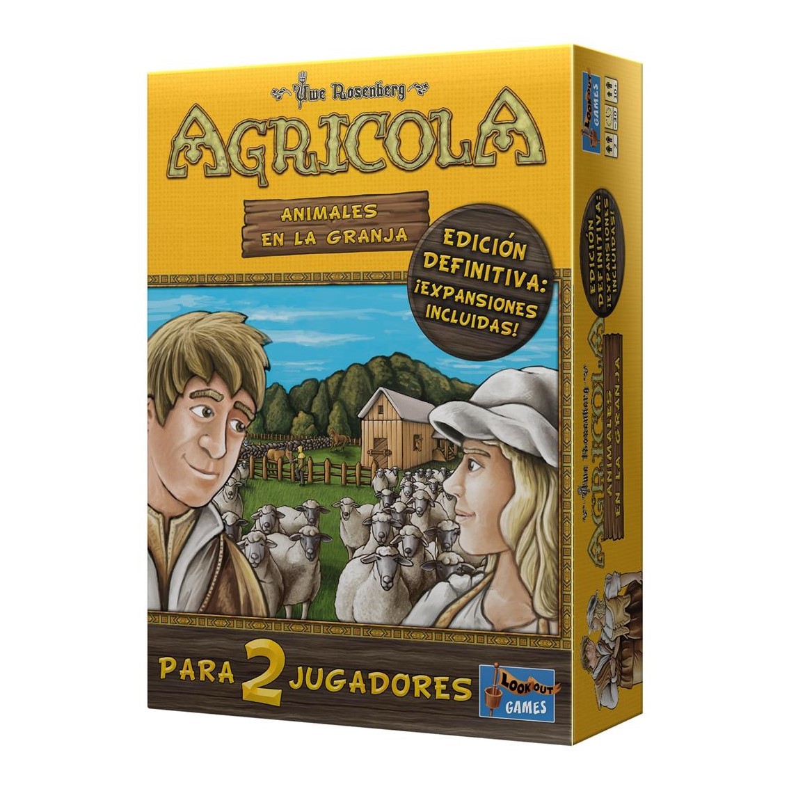 Juego De Mesa Agricola Animales En La Granja Edicion Definitiva Expansiones Incl
