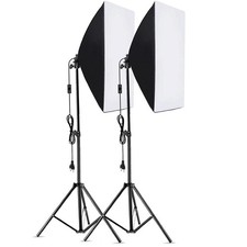 Andoer Studio Photography Softbox Kit With 50x70cm Softbox 2M Tripod XEME